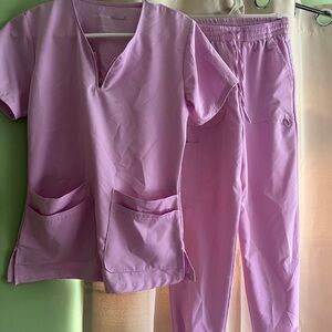 Pink Scrub Set